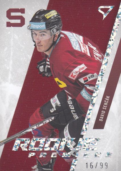 insert RC karta DAVID SENČÁK 23-24 SZ ELH Ser. 2 Rookie Premiere Showtime /99